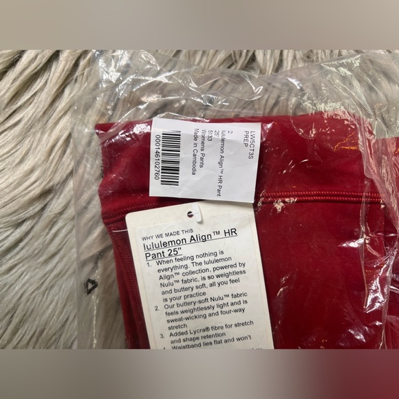 NWT lululemon align leggings 25” - Picture 3 of 4